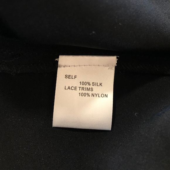 Stone Cold Fox Friar Long Sleeve Lace/Silk Gown - Picture 10 of 11